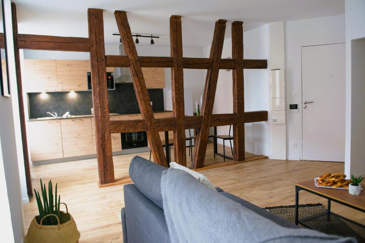 Ferienwohnung La Pomme Du President I Sélestat Exterior foto